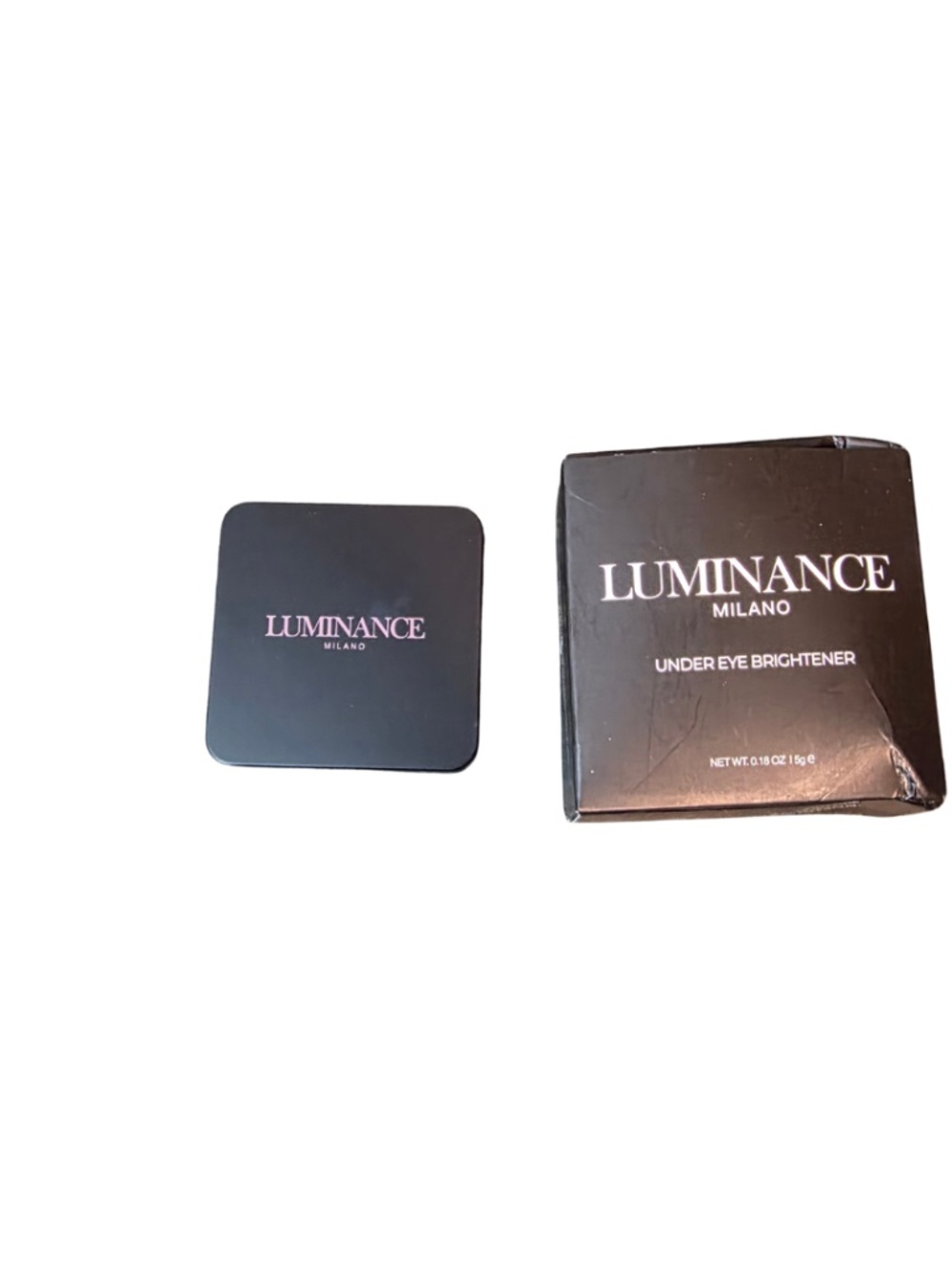 NEW Luminance Milano Under Eye Brightener Caffeine Vitamin E 5g - Picture 3 of 4